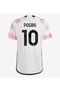 Juventus Paul Pogba #10 Fotballdrakt Borte Klær 2023-24 Korte ermer
